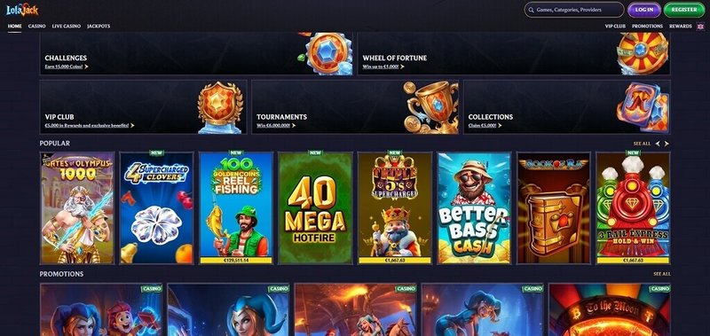 Exploring the Popular Lolajack Casino Experience in the UK Online Gaming Scene